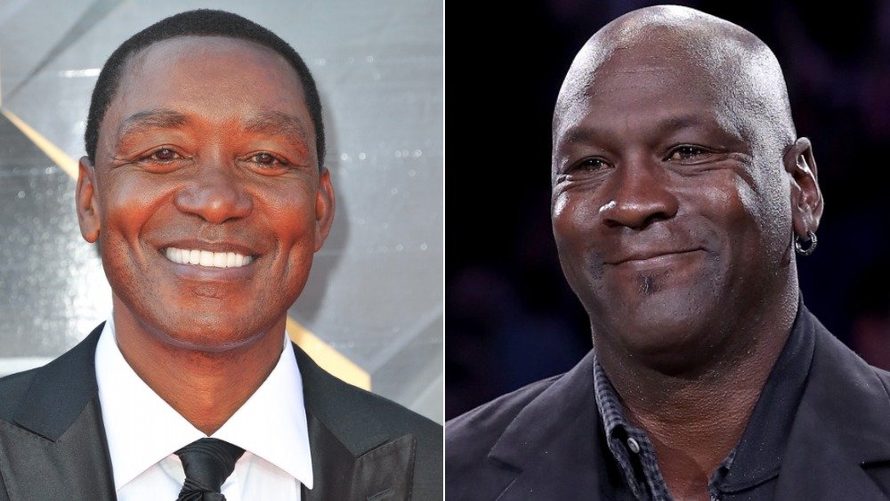 Isiah Thomas, Michael Jordan