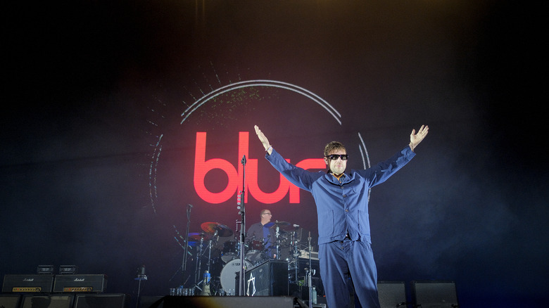 Damon Albarn performing