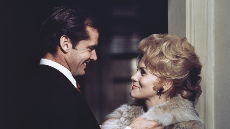 Jack Nicholson and Ann-Margret in scene from Carnal Knowledge