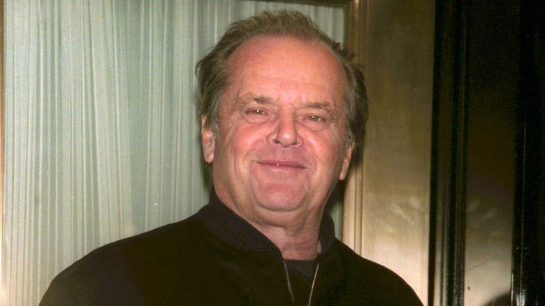 Jack Nicholson in Italy in 2000