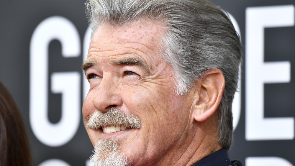 Pierce Brosnan at Golden Globe Awards