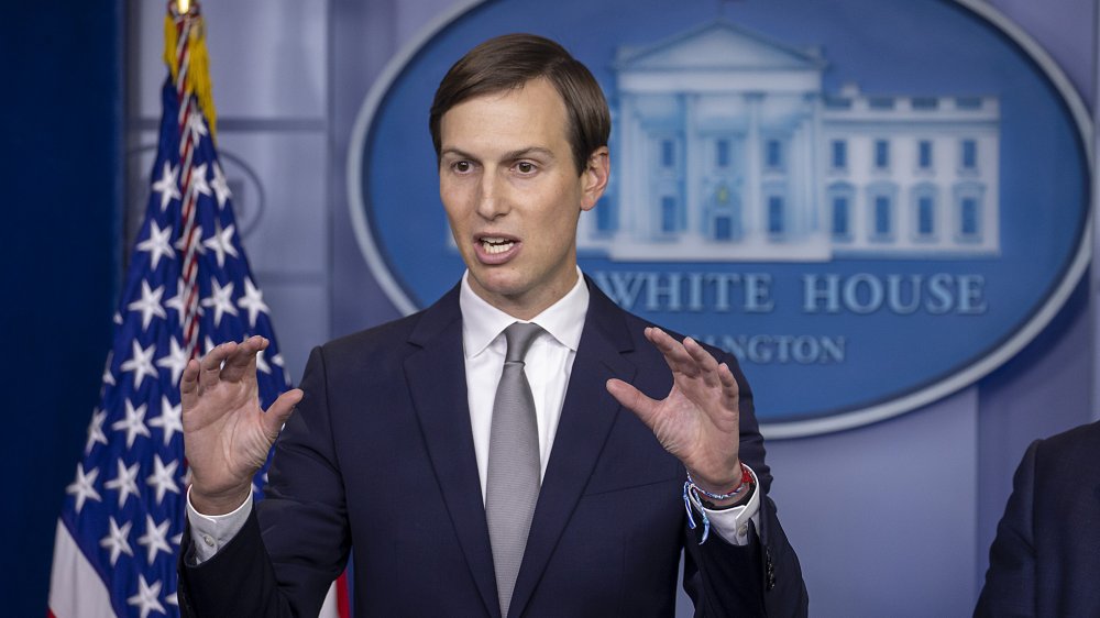 Jared Kushner at a press briefing in 2020