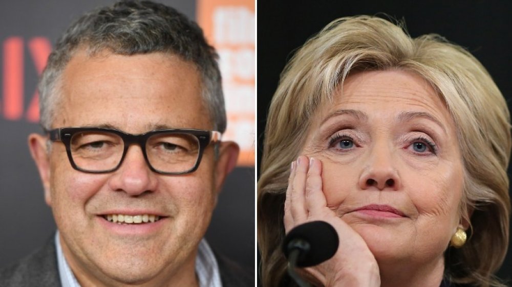 Jeffrey Toobin and Hillary Clinton