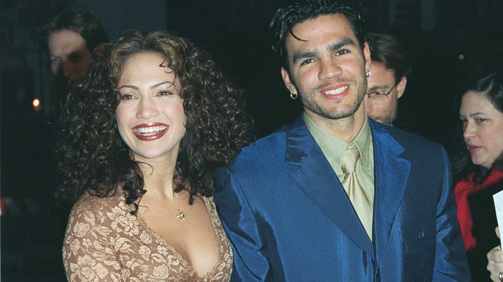 Jennifer Lopez and Ojani Noa smiling 