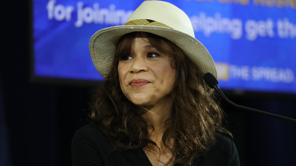 Rosie Perez on stage