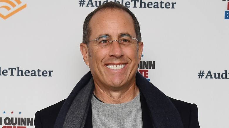 Jerry Seinfeld smiling