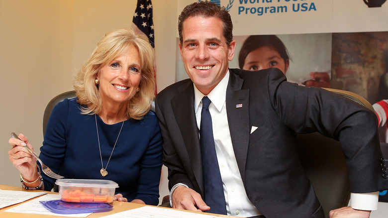 Hunter and Jill Biden in 2013