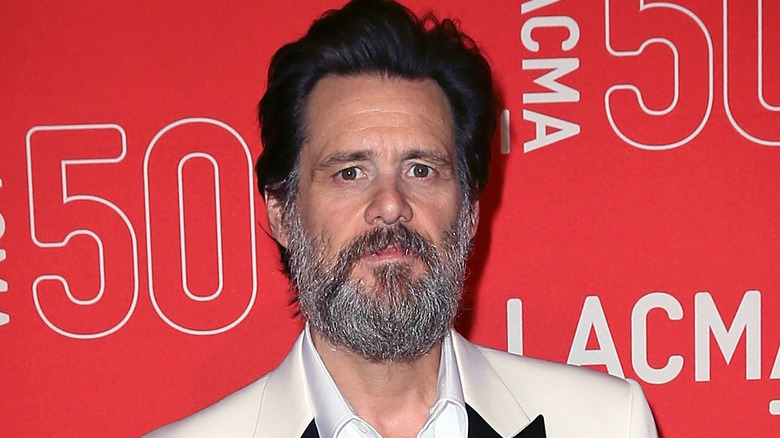 Jim Carrey frowning 