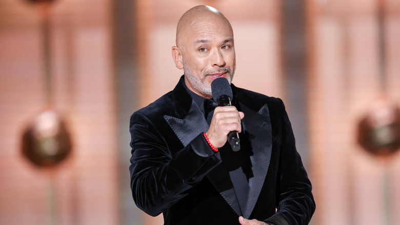 Jo Koy wearing black