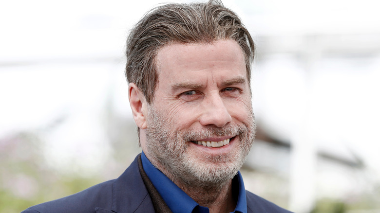 John Travolta smiling 