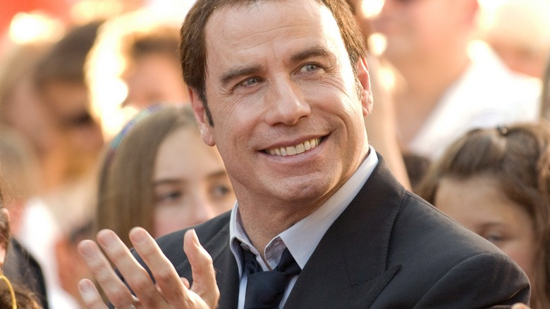 John Travolta smiling 