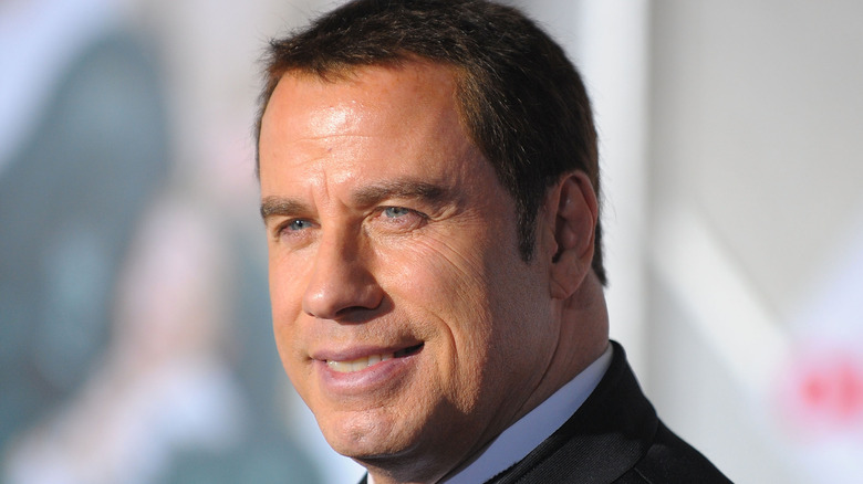 John Travolta smiling 