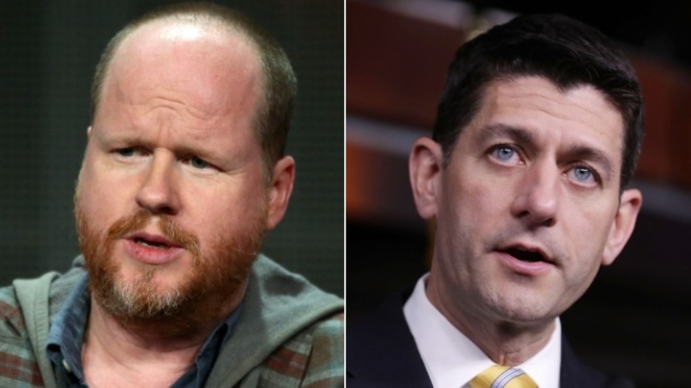 Joss Whedon and Paul Ryan speaking