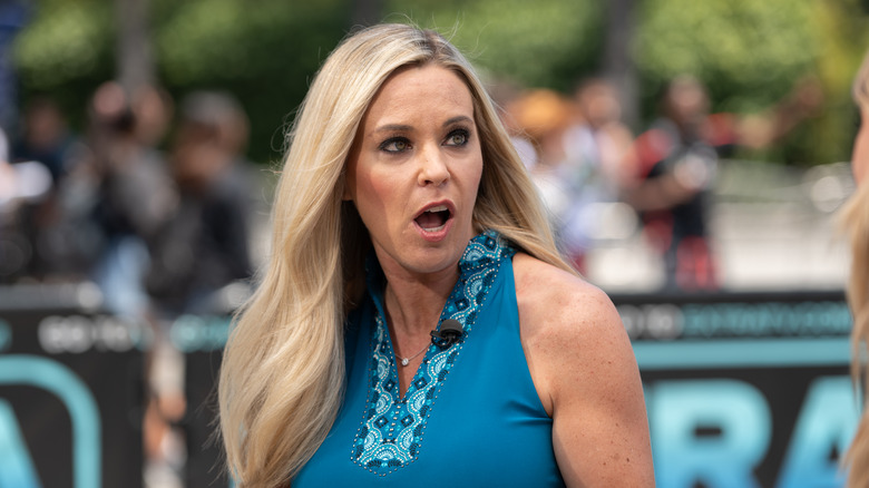 Kate Gosselin mouth open