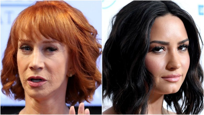 Kathy Griffin, Demi Lovato