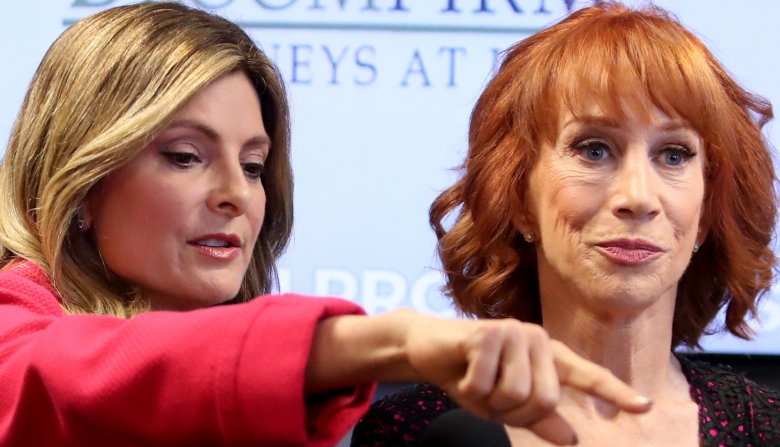 Lisa Bloom and Kathy Griffin