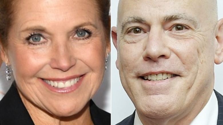 Katie Couric, Jerry Cipriano smiling