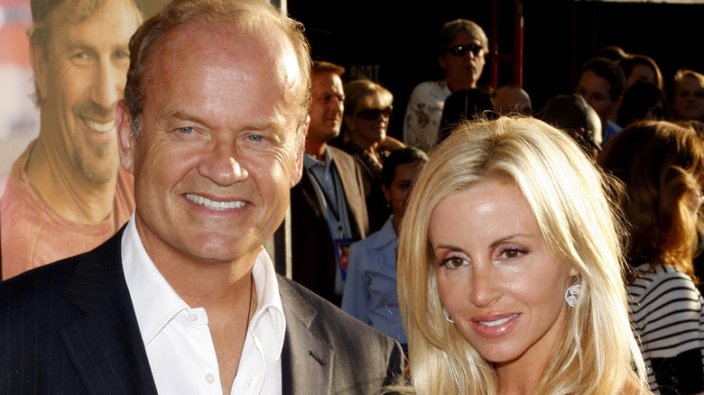 Kelsey and Camille Grammer smiling on red carpet