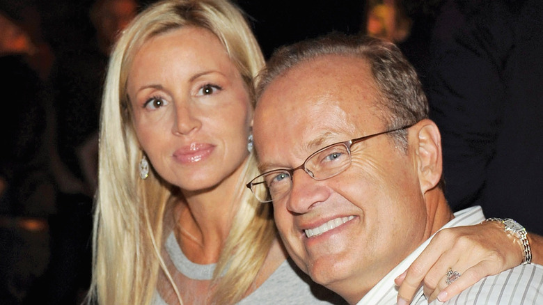 Camille and Kelsey Grammer smiling together