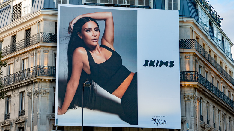 Kim Kardashian Skims ad