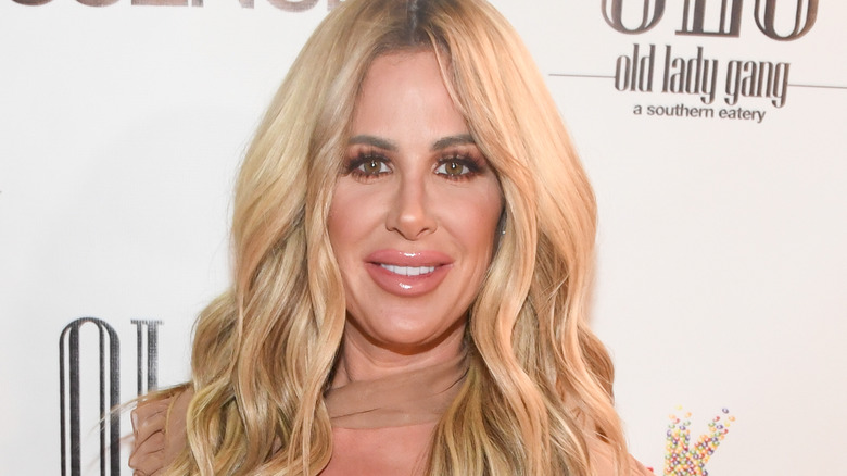 Kim Zolciak-Biermann smiles