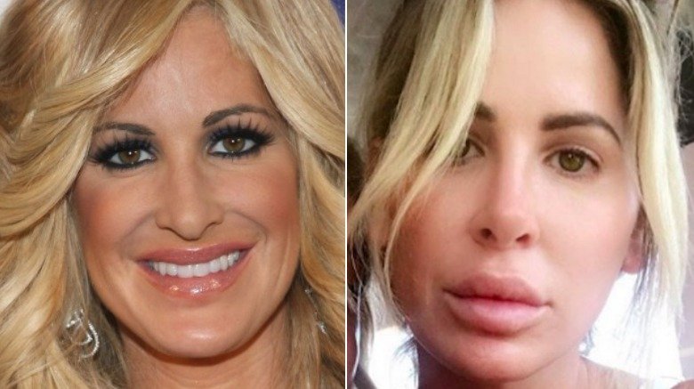 Kim Zolciak-Biermann in selfies