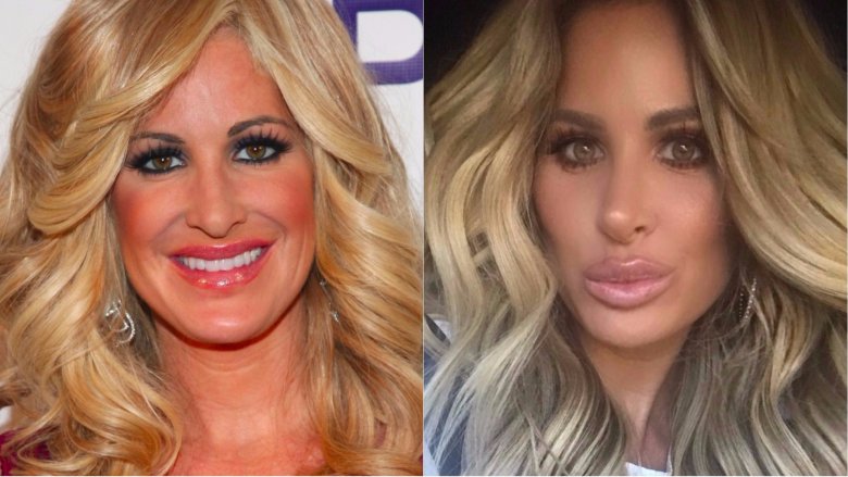 Kim Zolciak-Biermann posing in selfies