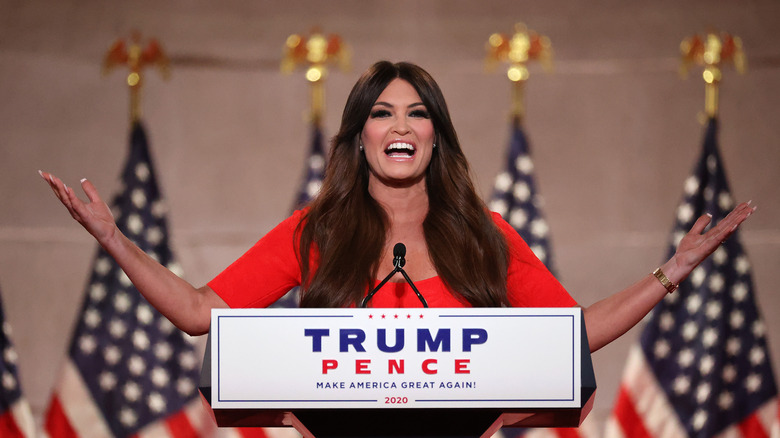 Kimberly Guilfoyle talking