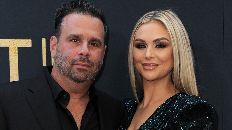 Randall Emmett and Lala Kent, posing