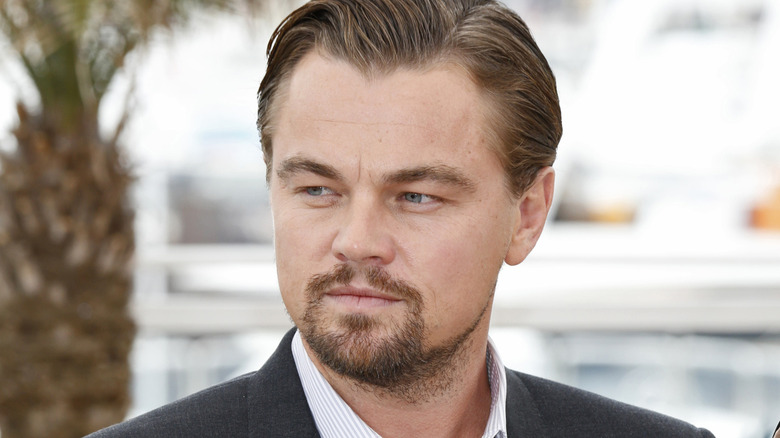 Leonardo DiCaprio posing 