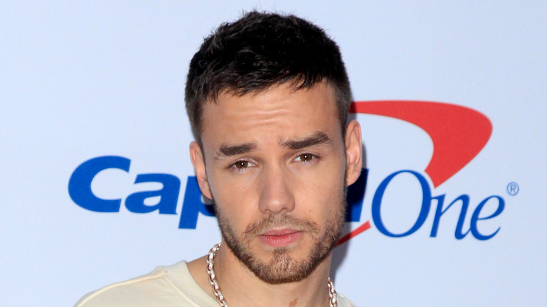 Liam Payne posing