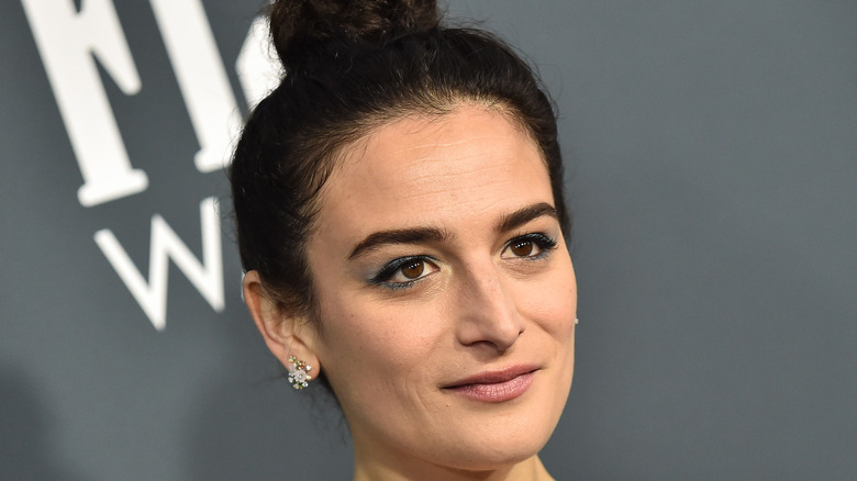 Jenny Slate on red carpet