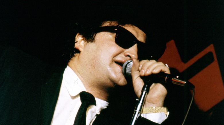 John Belushi on stage