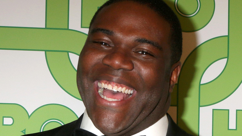 Sam Richardson on red carpet