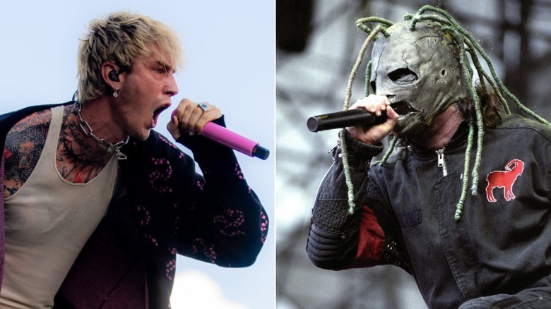 Machine Gun Kelly, Corey Taylor, both perform