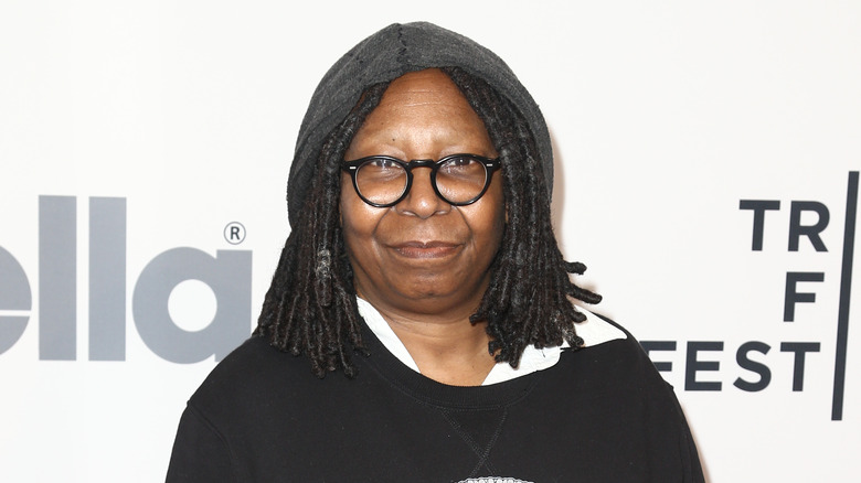 Whoopi Goldberg smiling