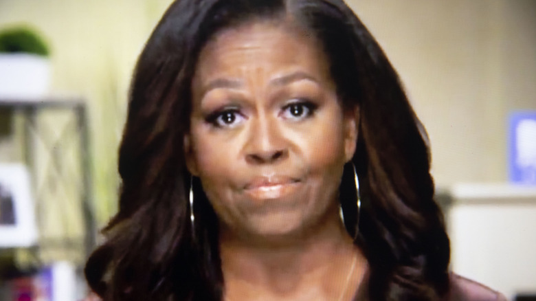 Michelle Obama raised eyebrows 