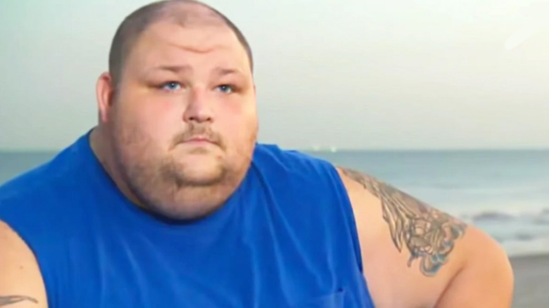 LB Bonner sitting by ocean on My 600-lb Life