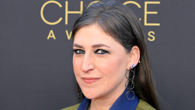 Mayam Bialik smiling at event