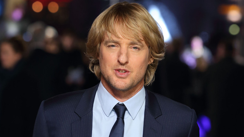 Owen Wilson poses for a photograph on the red carpet