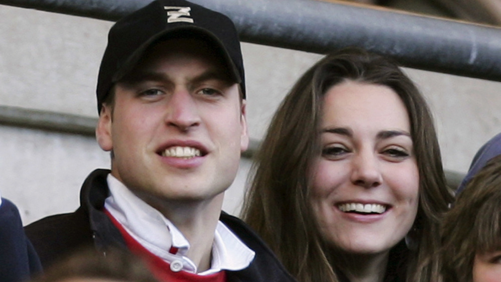 Prince William and Kate Middleton both smiling