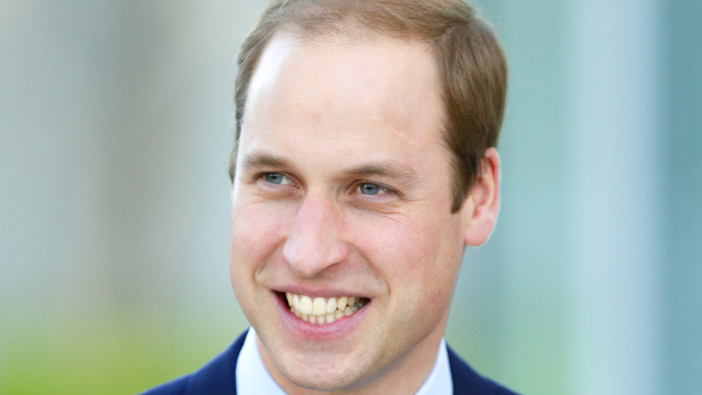 Prince William smiling