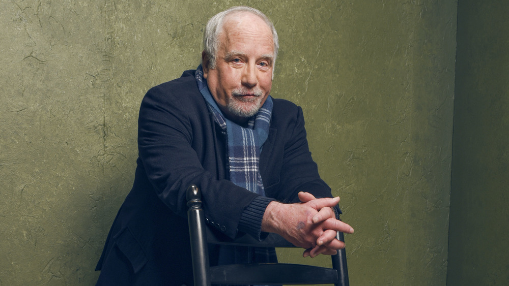 Richard Dreyfuss and chair