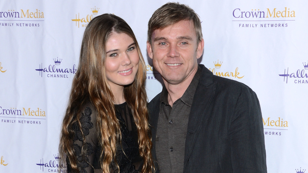 Cambrie and Ricky Schroder at Hallmark event