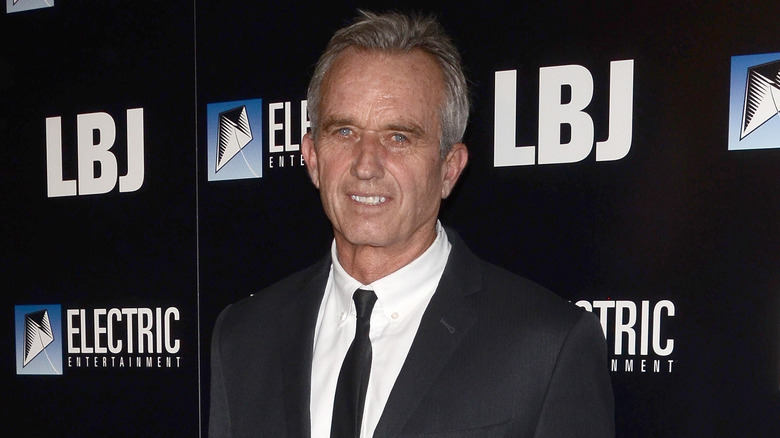 Robert F. Kennedy Jr. on a red carpet