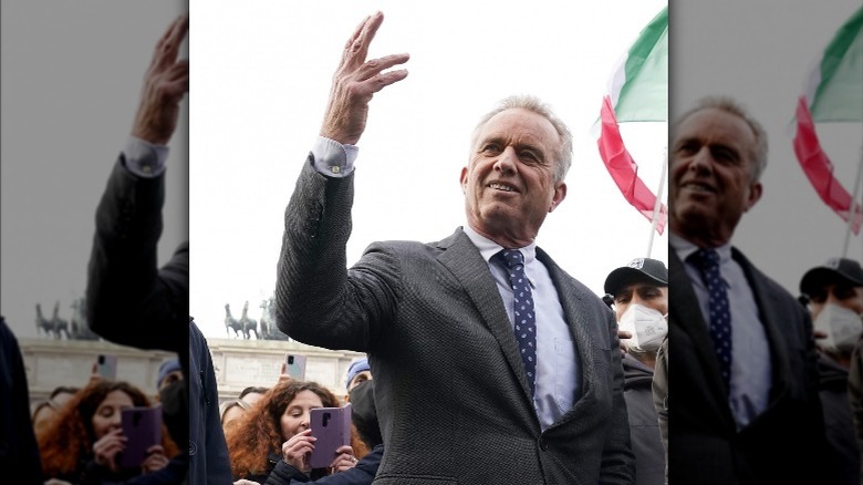 Robert F. Kennedy Jr. in Italy in 2021