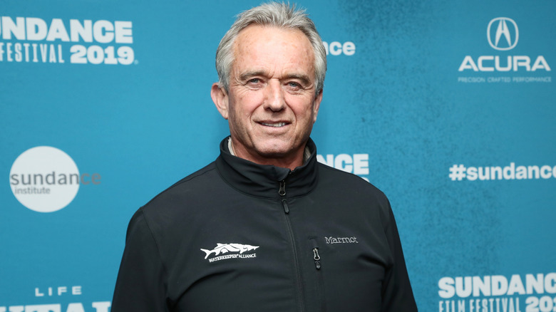 Robert F. Kennedy Jr. on a red carpet