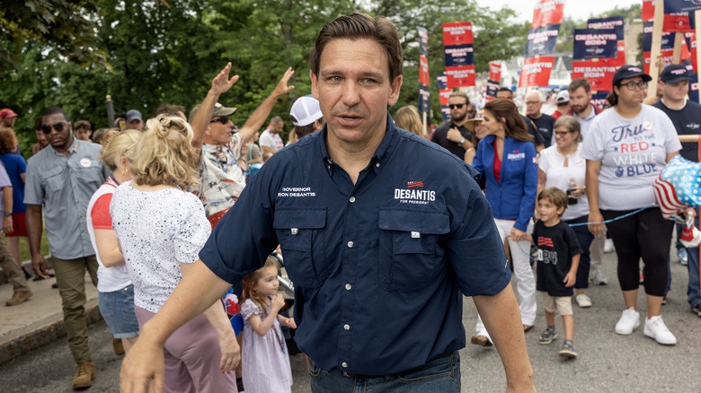 Ron DeSantis at Fourth of July parade