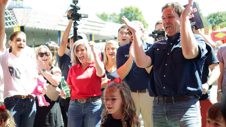 Ron DeSantis at Iowa State Fair