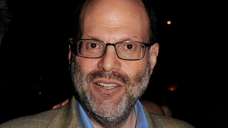 Scott Rudin looking at camera